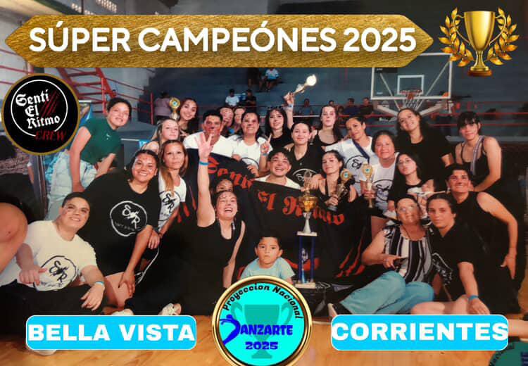 La Paz en lo más alto: “Sentí el Ritmo” se consagró Campeón Provincial